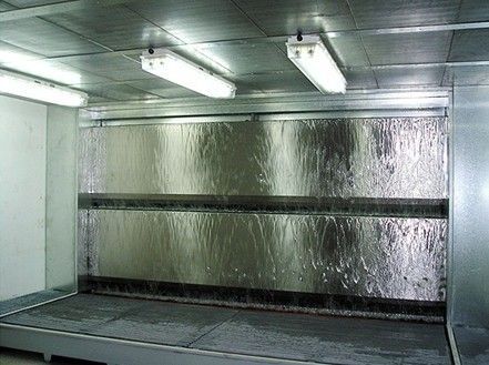 無泵水幕噴漆室